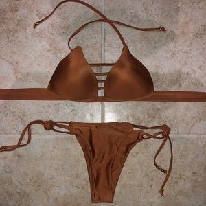 Copper Brown two piece bikini